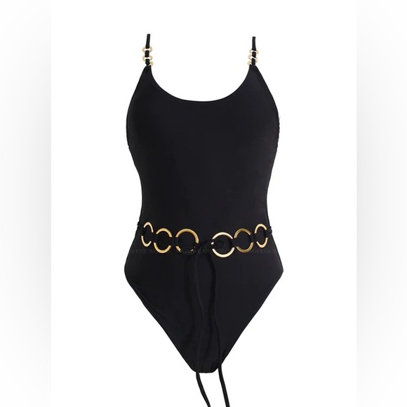 PQ SWIM Link Belted One piece swimsuit, Size Small, BRAND NEW, $164 - Picture 5 of 10